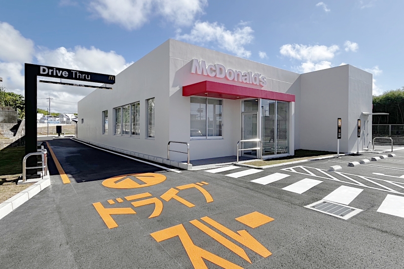 外観ドライブスルー